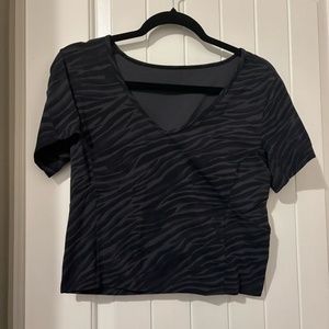 Zebra Print Lululemon shirt